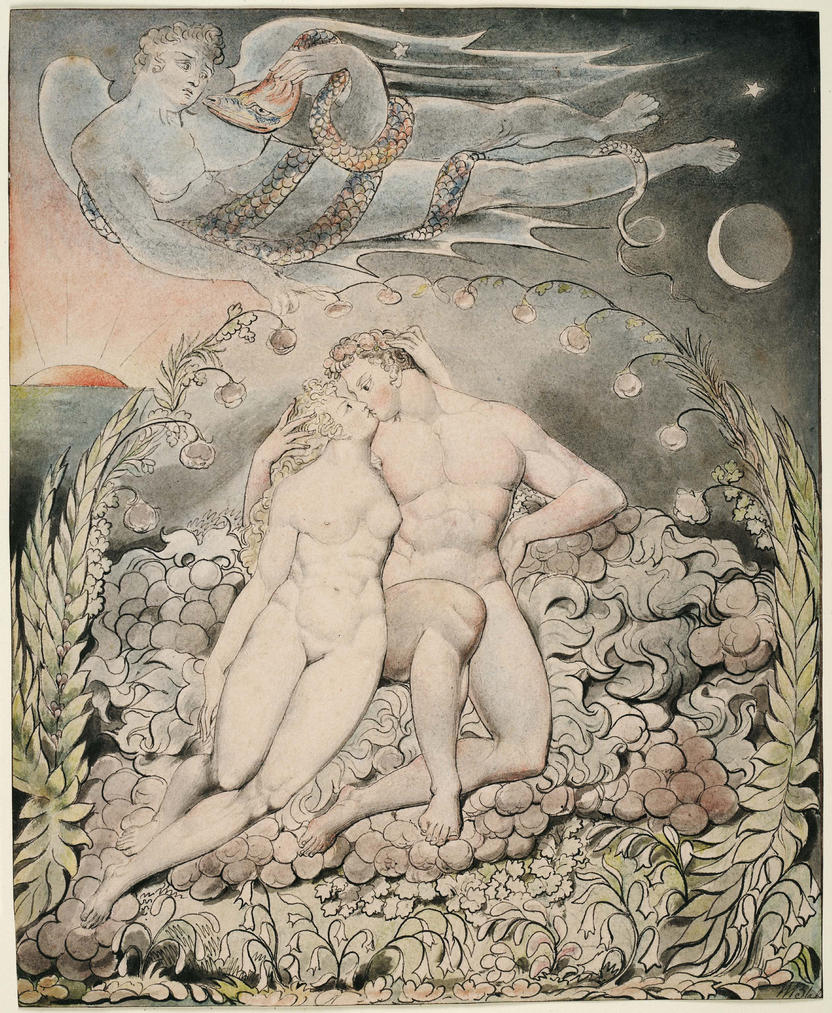 William Blake, Adam and Eve